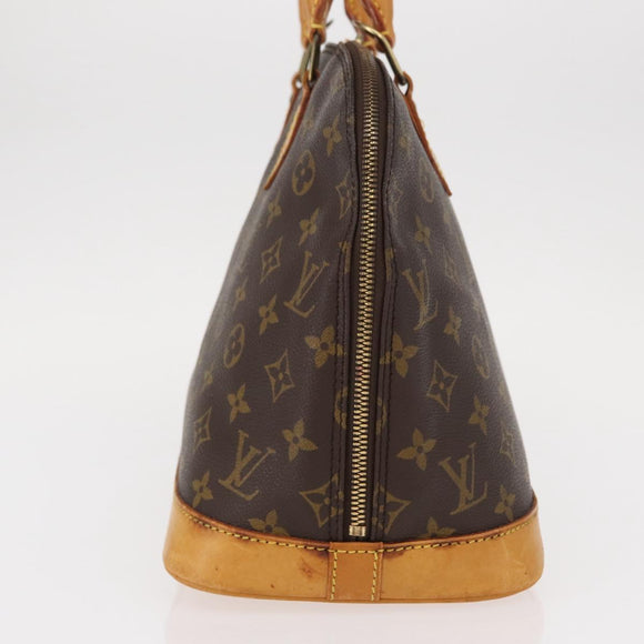 LOUIS VUITTON Monogram Alma Hand Bag M51130 LV Auth BA8530