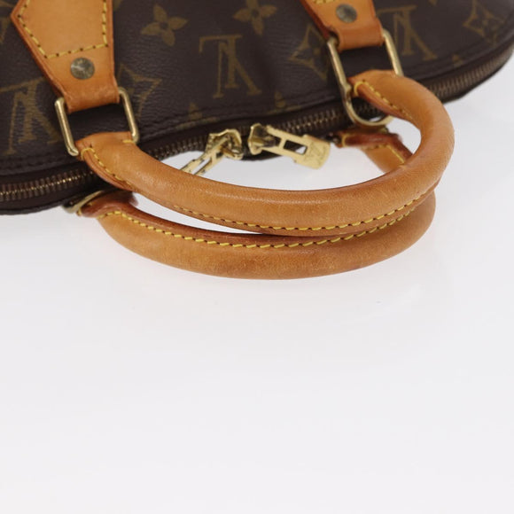 LOUIS VUITTON Monogram Alma Hand Bag M51130 LV Auth BA8530