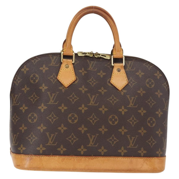 LOUIS VUITTON Monogram Alma Hand Bag M51130 LV Auth BA8531