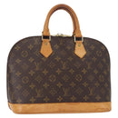LOUIS VUITTON Monogram Alma Hand Bag M51130 LV Auth BA8532-3
