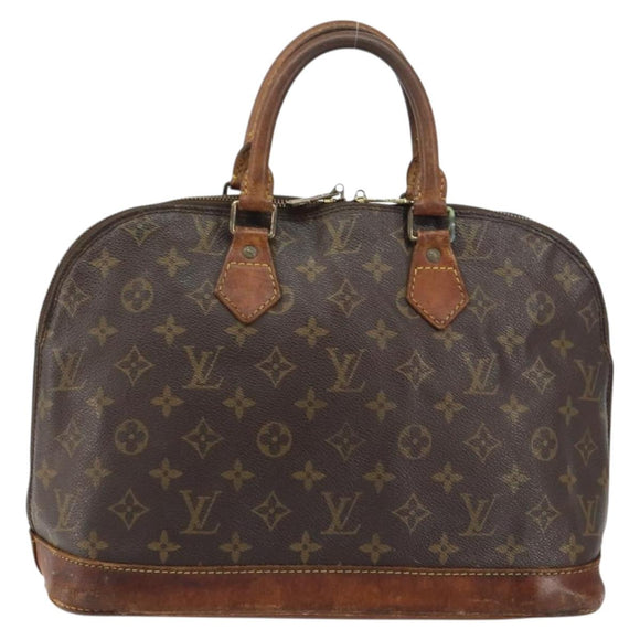 LOUIS VUITTON Monogram Alma Hand Bag M51130 LV Auth BA8534