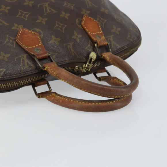 LOUIS VUITTON Monogram Alma Hand Bag M51130 LV Auth BA8534