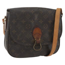 LOUIS VUITTON Monogram Saint Cloud GM Shoulder Bag M51242 LV Auth BA8536-1