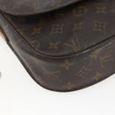 LOUIS VUITTON Monogram Saint Cloud GM Shoulder Bag M51242 LV Auth BA8536-16