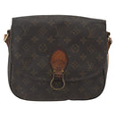 LOUIS VUITTON Monogram Saint Cloud GM Shoulder Bag M51242 LV Auth BA8536-13