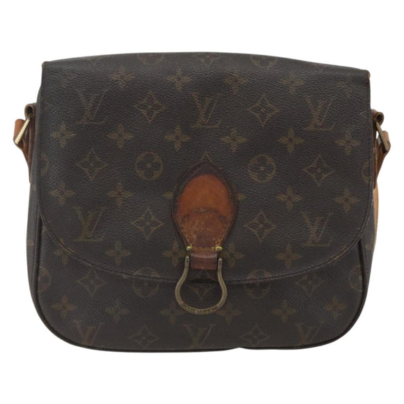 LOUIS VUITTON Monogram Saint Cloud GM Shoulder Bag M51242 LV Auth BA8536
