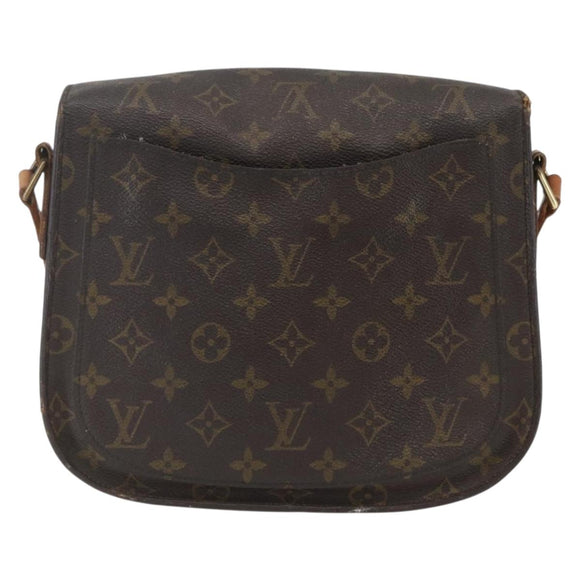 LOUIS VUITTON Monogram Saint Cloud GM Shoulder Bag M51242 LV Auth BA8536