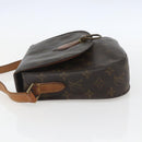 LOUIS VUITTON Monogram Saint Cloud GM Shoulder Bag M51242 LV Auth BA8536-3