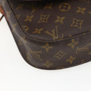 LOUIS VUITTON Monogram Saint Cloud GM Shoulder Bag M51242 LV Auth BA8537-16