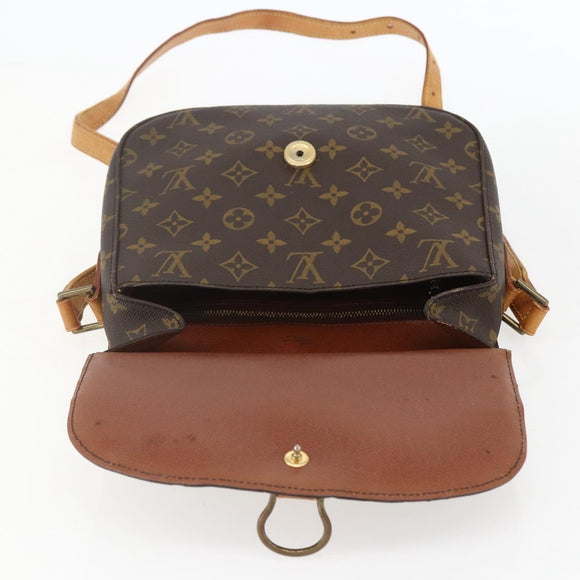 LOUIS VUITTON Monogram Saint Cloud GM Shoulder Bag M51242 LV Auth BA8537