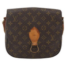 LOUIS VUITTON Monogram Saint Cloud GM Shoulder Bag M51242 LV Auth BA8537-13