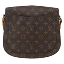 LOUIS VUITTON Monogram Saint Cloud GM Shoulder Bag M51242 LV Auth BA8537-2