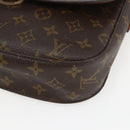 LOUIS VUITTON Monogram Saint Cloud GM Shoulder Bag M51242 LV Auth BA8538-15