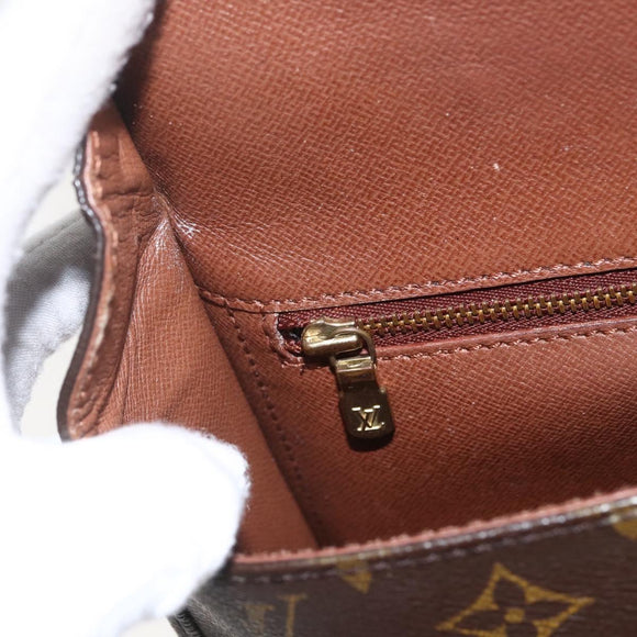 LOUIS VUITTON Monogram Saint Cloud GM Shoulder Bag M51242 LV Auth BA8538