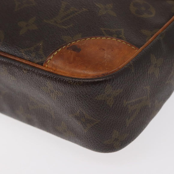 LOUIS VUITTON Monogram Compiegne 28 Clutch Bag M51845 LV Auth BA8542