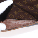 LOUIS VUITTON Monogram Compiegne 28 Clutch Bag M51845 LV Auth BA8542-11