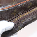 LOUIS VUITTON Monogram Compiegne 28 Clutch Bag M51845 LV Auth BA8542-6