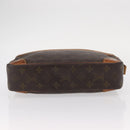 LOUIS VUITTON Monogram Compiegne 28 Clutch Bag M51845 LV Auth BA8542-7