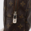 LOUIS VUITTON Monogram Trousse Toilette 28 Clutch Bag M47522 LV Auth BA8543-12