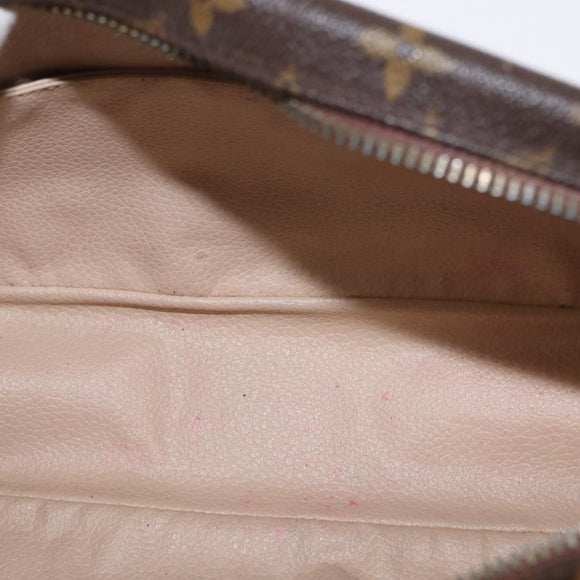 LOUIS VUITTON Monogram Trousse Toilette 28 Clutch Bag M47522 LV Auth BA8543