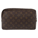 LOUIS VUITTON Monogram Trousse Toilette 28 Clutch Bag M47522 LV Auth BA8543-3