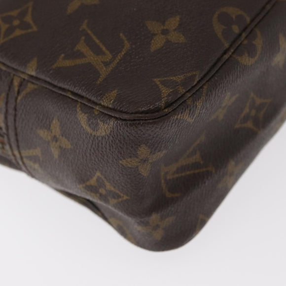 LOUIS VUITTON Monogram Trousse Toilette 28 Clutch Bag M47522 LV Auth BA8543