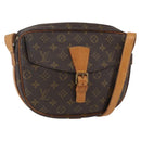 LOUIS VUITTON Monogram Jeune Fille GM Shoulder Bag M51225 LV Auth BA8545-1