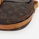 LOUIS VUITTON Monogram Jeune Fille GM Shoulder Bag M51225 LV Auth BA8545-10
