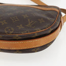 LOUIS VUITTON Monogram Jeune Fille GM Shoulder Bag M51225 LV Auth BA8545-12