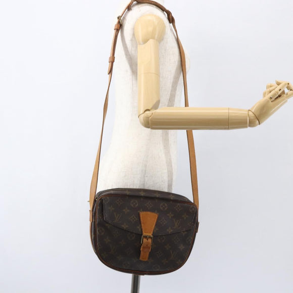 LOUIS VUITTON Monogram Jeune Fille GM Shoulder Bag M51225 LV Auth BA8545