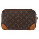 LOUIS VUITTON Monogram Marly Dragonne GM Clutch Bag M51825 LV Auth BA8547-2