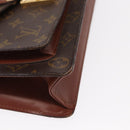 LOUIS VUITTON Monogram Monceau 28 Hand Bag M51185 LV Auth BA8549-9