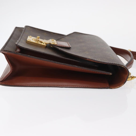 LOUIS VUITTON Monogram Monceau 28 Hand Bag M51185 LV Auth BA8549