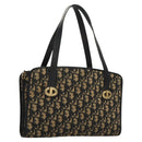 Christian Dior Trotter Canvas Shoulder Bag Navy Auth BA855-1