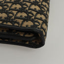 Christian Dior Trotter Canvas Shoulder Bag Navy Auth BA855-9