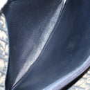 Christian Dior Trotter Canvas Shoulder Bag Navy Auth BA855-19