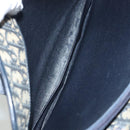 Christian Dior Trotter Canvas Shoulder Bag Navy Auth BA855-22