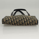 Christian Dior Trotter Canvas Shoulder Bag Navy Auth BA855-5