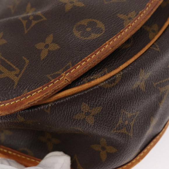 LOUIS VUITTON Monogram Menilmontant PM Shoulder Bag M40474 LV Auth BA8553