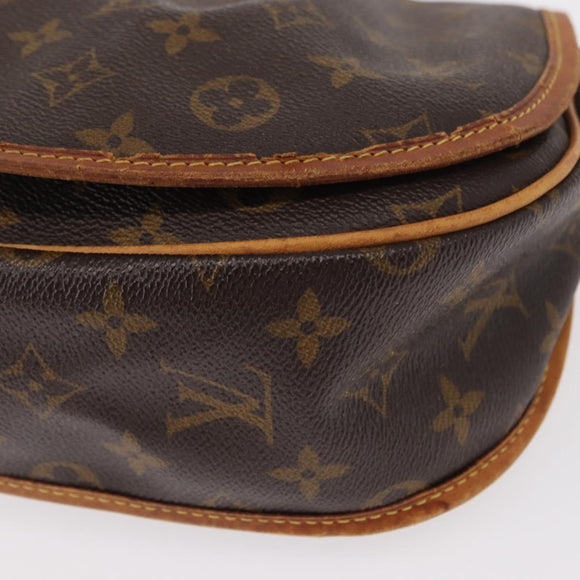 LOUIS VUITTON Monogram Menilmontant PM Shoulder Bag M40474 LV Auth BA8553