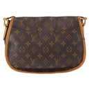 LOUIS VUITTON Monogram Menilmontant PM Shoulder Bag M40474 LV Auth BA8553-2