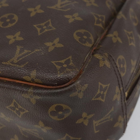 LOUIS VUITTON Monogram Deauville Hand Bag M47270 LV Auth BA8556