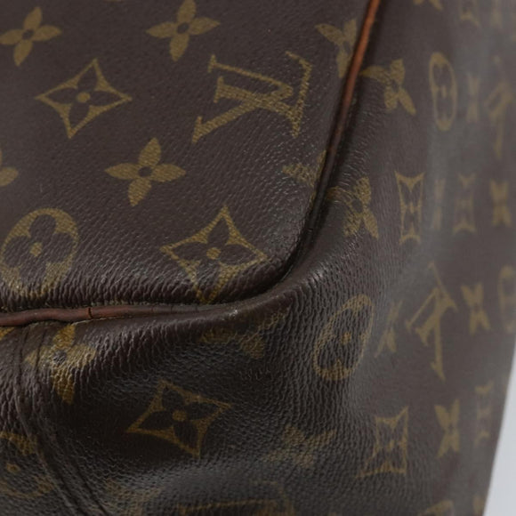 LOUIS VUITTON Monogram Deauville Hand Bag M47270 LV Auth BA8556