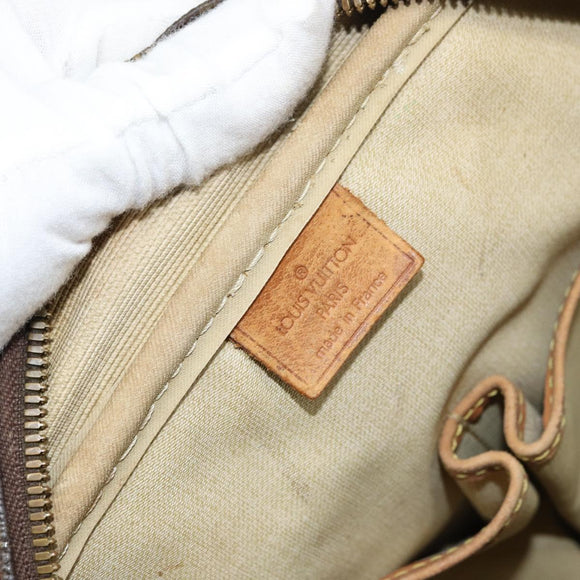 LOUIS VUITTON Monogram Deauville Hand Bag M47270 LV Auth BA8556