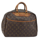 LOUIS VUITTON Monogram Deauville Hand Bag M47270 LV Auth BA8556-1