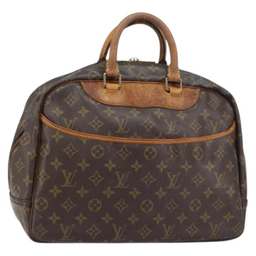 LOUIS VUITTON Monogram Deauville Hand Bag M47270 LV Auth BA8556