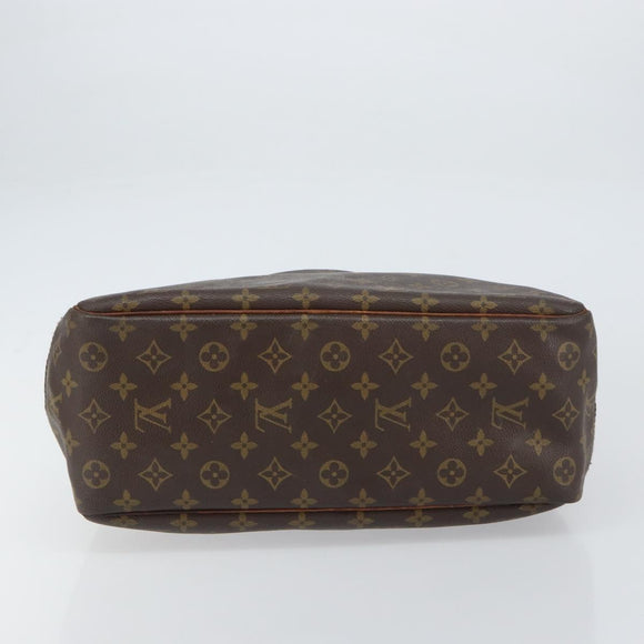 LOUIS VUITTON Monogram Deauville Hand Bag M47270 LV Auth BA8556