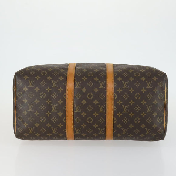 LOUIS VUITTON Monogram Keepall 50 Boston Bag M41426 LV Auth BA8559