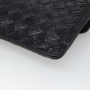 BALLY Shoulder Bag Leather Black Auth BA857-15