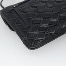 BALLY Shoulder Bag Leather Black Auth BA857-16